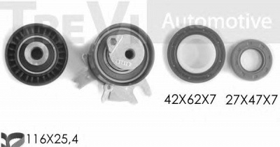 TREVI AUTOMOTIVE kd1320s1 -  Комплект ремня ГРМ